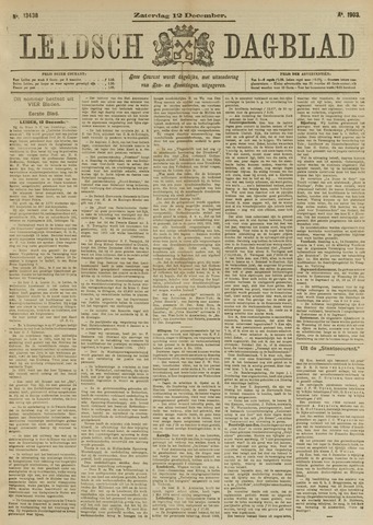 Leidsch Dagblad 1903-12-12