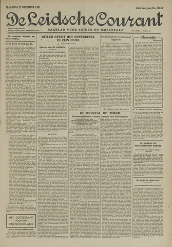 Leidsche Courant 1941-12-22