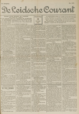 Leidsche Courant 1913-10-09