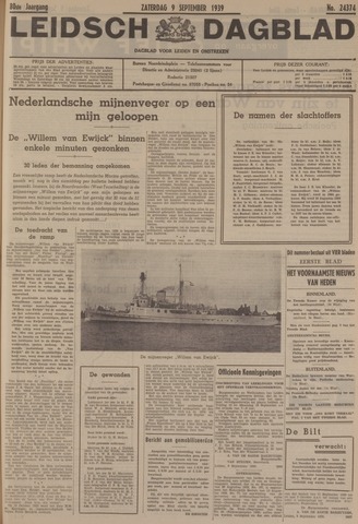 Leidsch Dagblad 1939-09-09