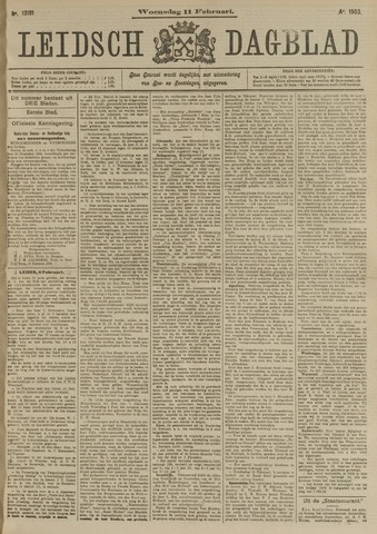 Leidsch Dagblad 1903-02-11