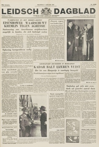 Leidsch Dagblad 1957-01-07