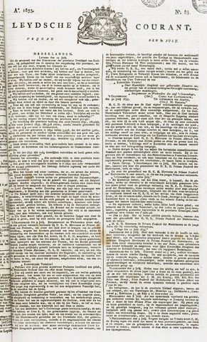 Leydse Courant 1833-07-12