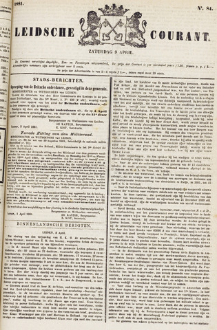 Leydse Courant 1881-04-09