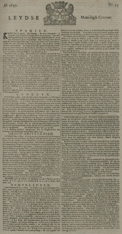 Leydse Courant 1735-05-09