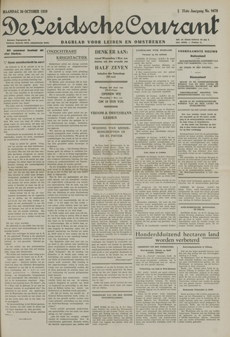 Leidsche Courant 1939-10-30