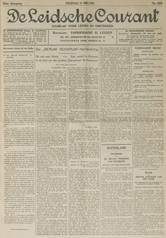 Leidsche Courant 1931-05-15