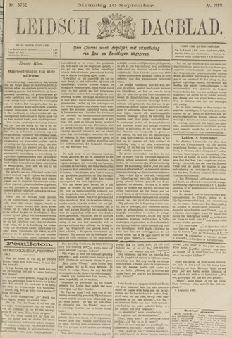Leidsch Dagblad 1888-09-10