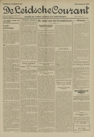 Leidsche Courant 1941-08-13