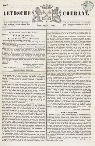 Leydse Courant 1867-04-08
