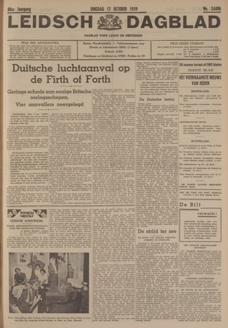 Leidsch Dagblad 1939-10-17
