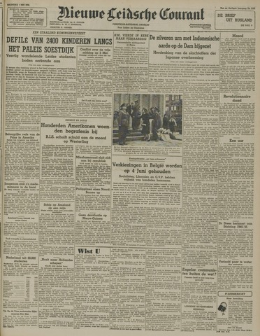Nieuwe Leidsche Courant 1950-05-01