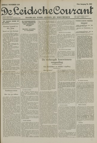 Leidsche Courant 1939-11-07