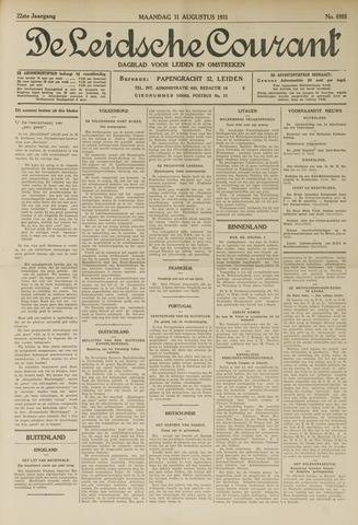 Leidsche Courant 1931-08-31