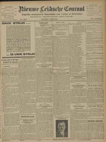 Nieuwe Leidsche Courant 1932-06-07