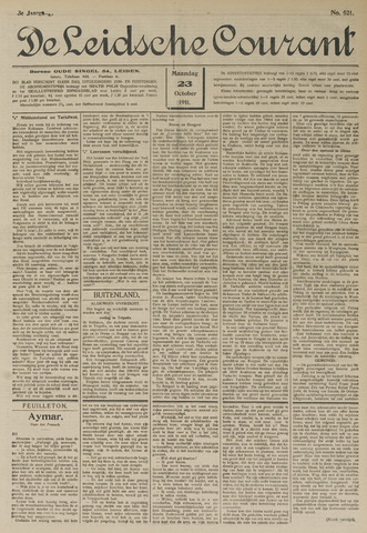 Leidsche Courant 1911-10-23
