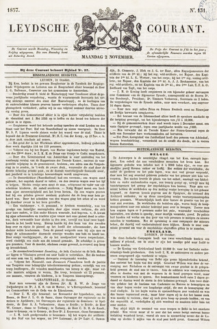 Leydse Courant 1857-11-02