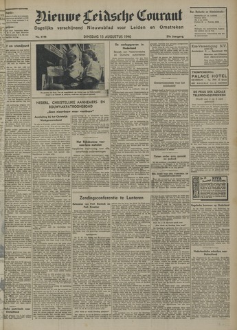 Nieuwe Leidsche Courant 1940-08-13