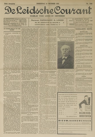 Leidsche Courant 1933-12-14