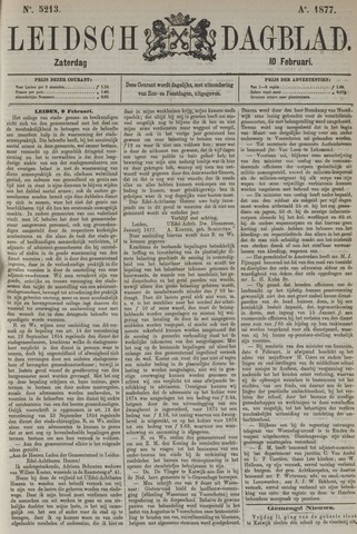 Leidsch Dagblad 1877-02-10