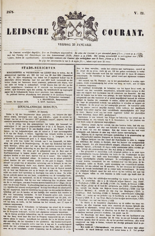 Leydse Courant 1878-01-25
