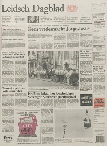 Leidsch Dagblad 1991-09-20