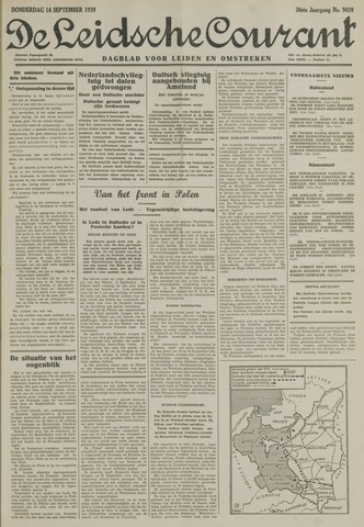 Leidsche Courant 1939-09-14