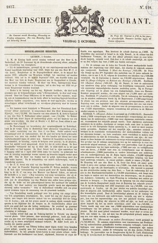 Leydse Courant 1857-10-02