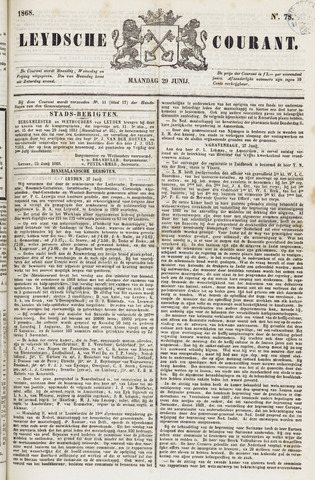 Leydse Courant 1868-06-29