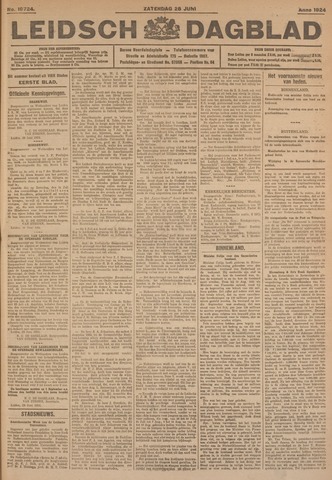 Leidsch Dagblad 1924-06-28