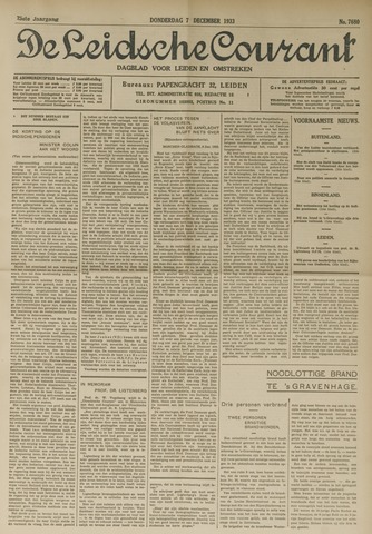 Leidsche Courant 1933-12-07