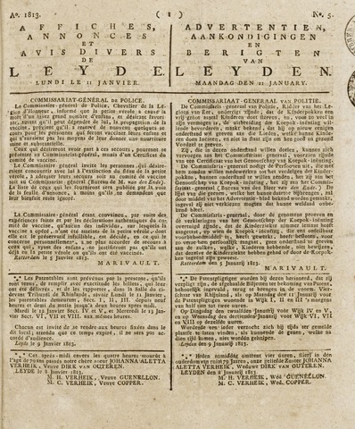 Leydse Courant 1813-01-11