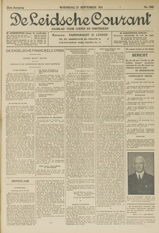 Leidsche Courant 1931-09-23