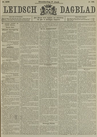 Leidsch Dagblad 1910-06-09