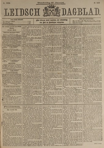 Leidsch Dagblad 1898-01-27