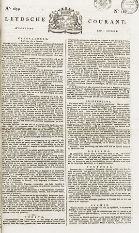 Leydse Courant 1834-10-01
