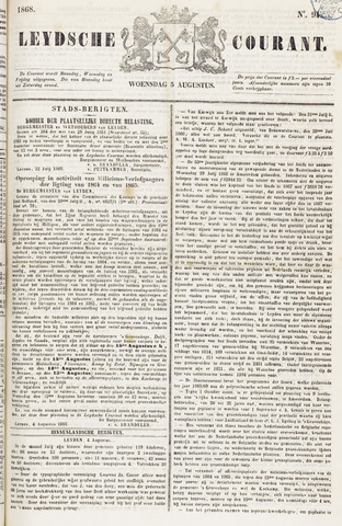 Leydse Courant 1868-08-05