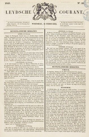 Leydse Courant 1845-02-26