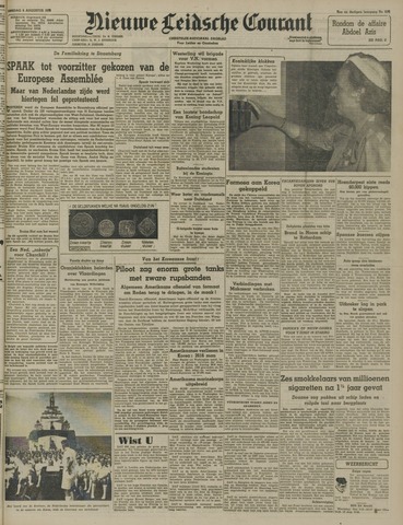 Nieuwe Leidsche Courant 1950-08-08