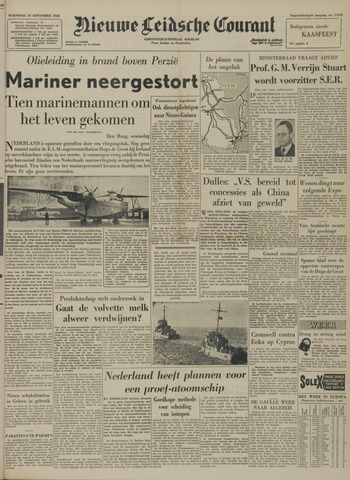Nieuwe Leidsche Courant 1958-09-10