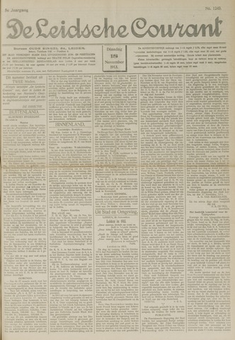 Leidsche Courant 1913-11-18
