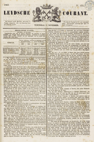 Leydse Courant 1863-11-11
