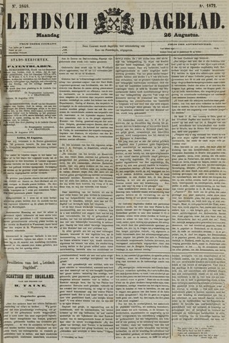Leidsch Dagblad 1872-08-26