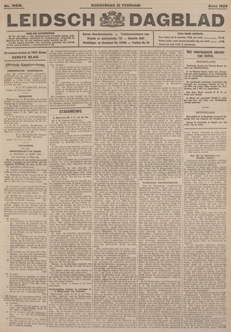 Leidsch Dagblad 1924-02-21