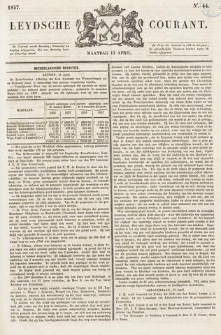 Leydse Courant 1857-04-13