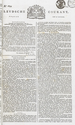 Leydse Courant 1833-10-18