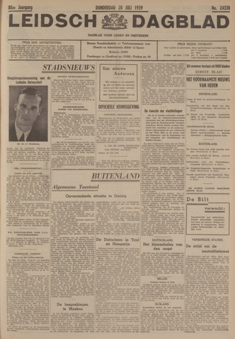 Leidsch Dagblad 1939-07-20