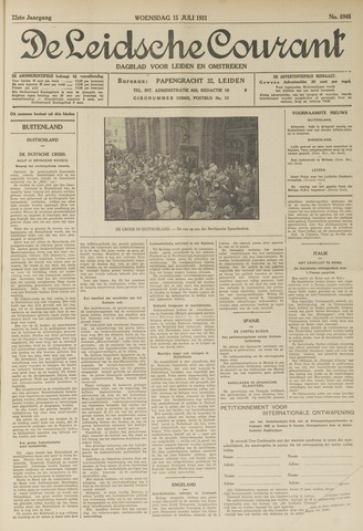 Leidsche Courant 1931-07-15