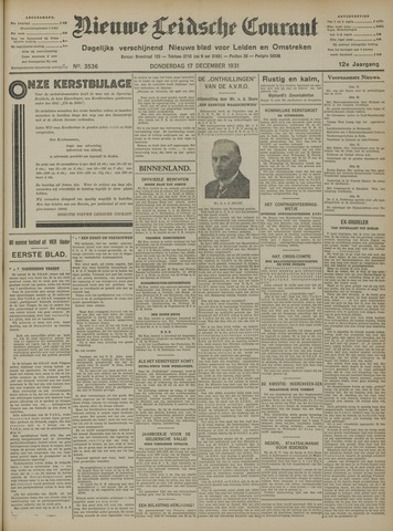 Nieuwe Leidsche Courant 1931-12-17