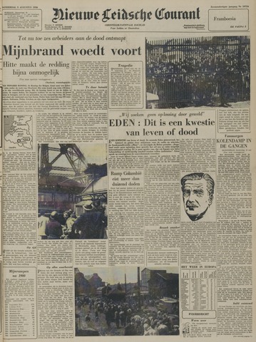 Nieuwe Leidsche Courant 1956-08-09